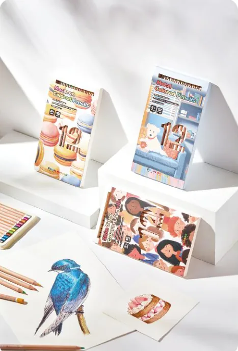 COLOURED PENCIL SERIES — catalogue item PRD-18