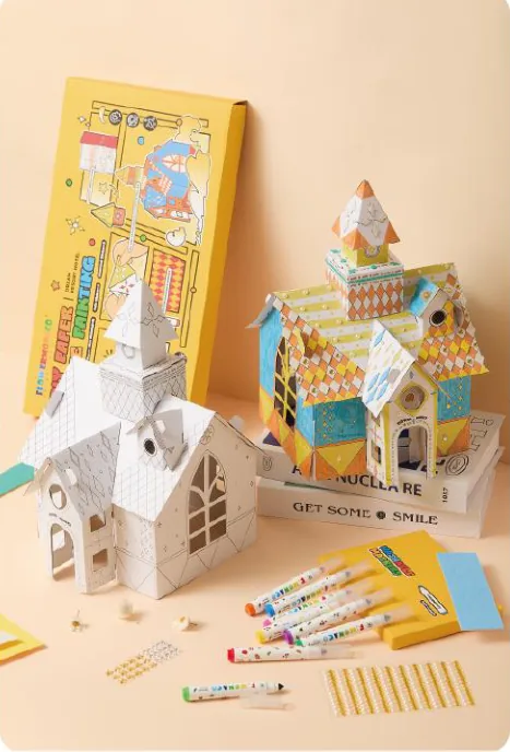 DIY PAPER HOUSE PAINTING — catalogue item PRD-19