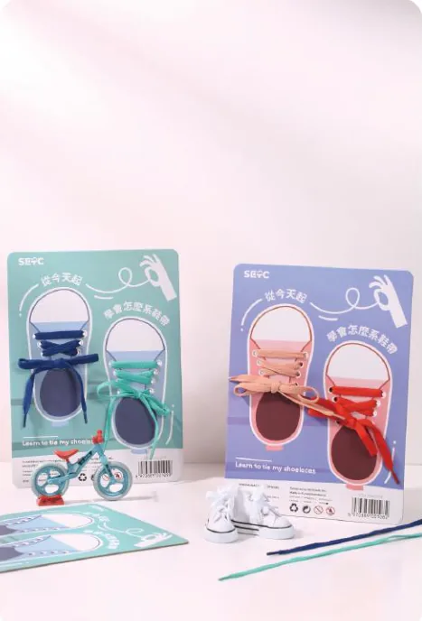 LEARN TO TIE MY SHOELACES — catalogue item PRD-40
