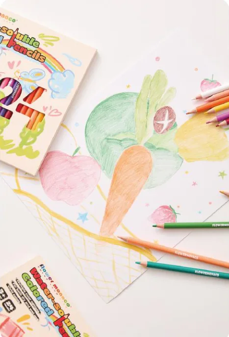 Water-soluble Colored Pencils — catalogue item PRD-54