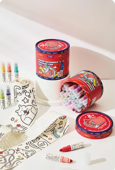 JUMBO WASHABLE MARKERS FOR KIDS — catalogue item PRD-58